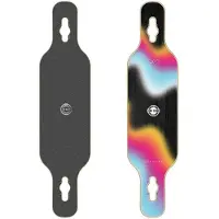 Long Island Longboards Geo V2 40"X9.4" Flex1 Fiberflex Longboard Deck uni Gr. Uni