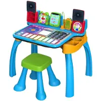 Vtech 6 In 1 Multi-aktivitäten-schreibtisch Kreieren Und Lernen Spanische Version