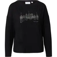 Comma T-shirts Black Größe: 46 | Hemden Outlet | Damen | Schwarz