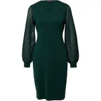 s.Oliver Black Label Strickkleid Damen Viskose grün, 44 815269-0001-00440