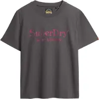 Superdry Venue Metallic Relaxed Kurzarm-t-shirt