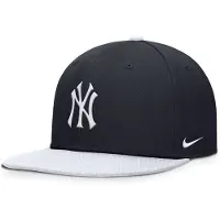 Nike Mlb New York Yankees Youth Dri-fit Pro Structured Square Bill Junior-kappe