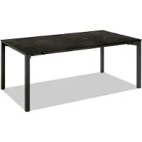 Niehoff Savona Ausziehtisch Stahl/HPL Granit