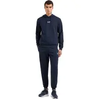 EA7 Train Core ID M T-suit Hoodie RN CH Coft CC - Train Core ID M T-suit Hoodie RN CH Coft CC armani blue (1562) XS
