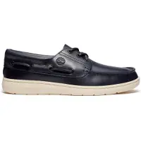 Timberland Herren Portofino Pier Bootsschuhe Dark Blue Vollnarbig-Schuhgröße 39