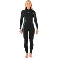 Rip Curl Dawn Patrol 4/3 Mm Neopren-anzug Mit Langen Ärmeln Und Reißverschluss Am Rücken Für Damen