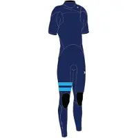 Hurley Advantage Plus 2/2 Mm Kurzarm-neoprenanzug Mit Reißverschluss Auf Der Brust