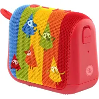 GoGen Déko Trio R Bluetooth-Lautsprecher, aktiv, 5W, Bluetooth 5.0, IPX6, 12h Akku, rot