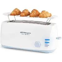 Orbegozo TO 4500, 4 Scheibe(n), Weiß, Tasten, Drehregler, 1400 W, 230 V, 50 Hz