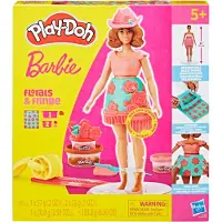 Play-Doh HAS PD BARBIE playset Florals And Fringe