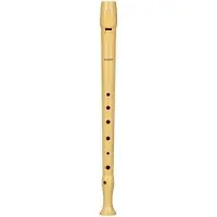 Hohner Resin C Soprano Recorder German Fingering Ivory Ral 1013