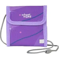 School-mood Brustbeutel Geldbörse Neck Pouch Marie violett