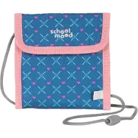 School-mood Brustbeutel Geldbörse Neck Pouch Mila blau