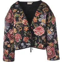 Essenza Jacke Rosia Roselina Black / Multi-L / XL