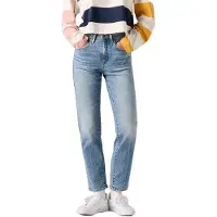 Levi's 724 High-rise Straight Jeans Med Indigo Größe: W24L32 | Straight Jeans Outlet | Damen | Blau