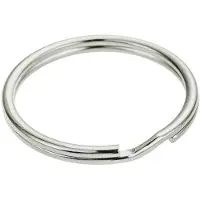 Stoker Stahl Vernickelter Schlüsselanhänger 40 Mm 100 Einheiten