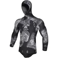 H.dessault By C4 Black Side 7 Mm Speerfischjacke