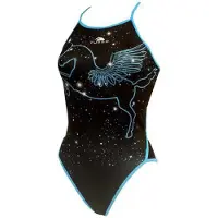 Turbo Pegaso Badeanzug Mit Dünnen Trägern