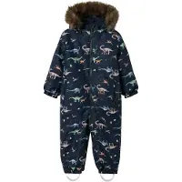 Name it Schneeanzug - Noos - NmmSnow10 - Dark Sapphire/Dino EART - - 1 Jahr (80) - Schneeanzüge