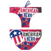 Turbo American Hero-happy Badeslip