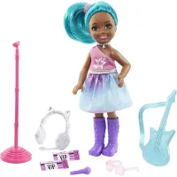 Mattel Chelsea -Karrierepuppe mit berufsbezogenem Outfit und zugehörigem Zubehör, 3 Jahr(e), 139,7 mm