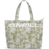 O'Neill Damen Herren Uni Strandtasche Tragetasche Coastal Print Tote, Farbe:Mehrfarbig, Artikel:-36077 green textured jungle