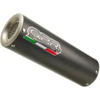 Gpr Exhaust Systems M3 Black Titanium Fantic Xmf 125 21-23 Fn.2.m3.bt Nicht Homologierter Slip-on-schalldämpfer