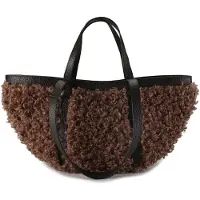 Abro Shopper - Shopper COSMO - Gr. unisize - in Cognacbraun - für Damen
