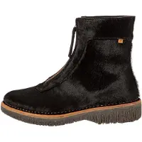 El naturalista für Damen. 25581P010005_001 Lederstiefeletten N5581 schwarz (39), Wohnung, Reißverschluss, Klassisch