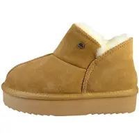 Warmbat Australia Damen Sportliche Stiefelette Willow Plateau WLW3710 Braun