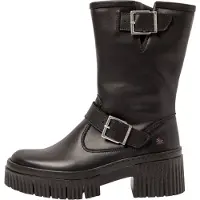 Art für Damen. 113971101003_001 Lederstiefel 1397 York schwarz (39), 3 bis 5 cm, Reißverschluss, Lässig
