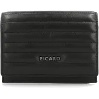 PICARD Geldbörse Evolute 1 Zip Around Wallet Black schwarz