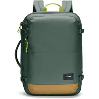 Pacsafe GO Carry-on Rucksack 34 jet spruce grün
