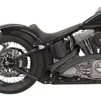 Bassani Xhaust Radial Sweepers Harley Davidson Ref:1sd1fb Nicht Homologiertes Vollständiges Auspuffsystem