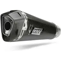 MIVV Delta Race Auspuffsystem mit EG-BE S/O CB - RSV4 17-20
