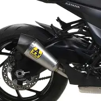Arrow X-kone Short Titanium Suzuki Katana 1000 ´19-20 Nicht Homologierter Schalldämpfer