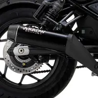 Arrow Rebel With Carbon Fibre End Cap Honda Cmx 1100 ´21-22 Homologierter Schalldämpfer
