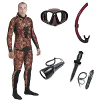 Spetton Pbpr3 Pack Fire Basic Pro 3 Mm Speerfischen-neoprenanzug