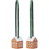 Kähler – Lebkuchen Weihnachtskugeln – 2 Stück – H5 cm
