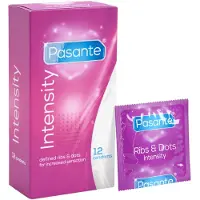 Pasante *Intensity* (Ribs & Dots) 12 St Kondome