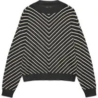 Vero Moda Pullover Capricorn 10331893 Schwarz Regular Fit