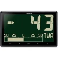 Garmin Gnx 120 7´´ Großformatiges Marine-instrument Schwarz Schwarz One Size