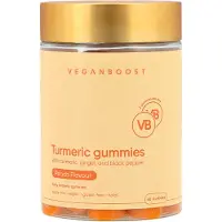 Vegan Boost Kurkuma-Gummibärchen - 60 Stück