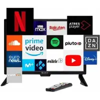 Blugy Smart 23.8 Zoll Led Hd Fernseher 1920x1080 Pixel 12v
