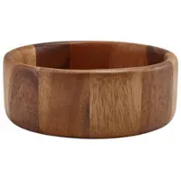 Genware Acacia Holzschale Mit Geraden Seiten Von , 16 Cm