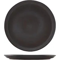 Genware Steingut Antigo Coupe Teller 24cm Terra