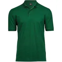 Tee Jays Herren Luxury Stretch Polo-Shirt, Kurzarm BC3305 (XL) (Tannengrün)