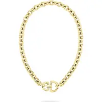 Liebeskind berlin Halskette - Edelstahl The D-Link Statement - Gr. unisize - in Gold - für Damen