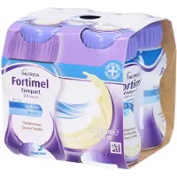 Fortimel Compact 2.4 kcal/ml Trinknahrung Vanille 4X125 ml