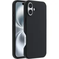 Otterbox Apple iPhone 16 Plus Hülle - Kunstleder - - Backcover/Hard Case - Schwarz